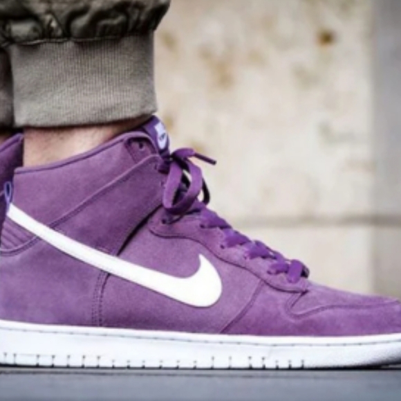Nike Dunk High "Violet Dust" - Picture 1 of 8